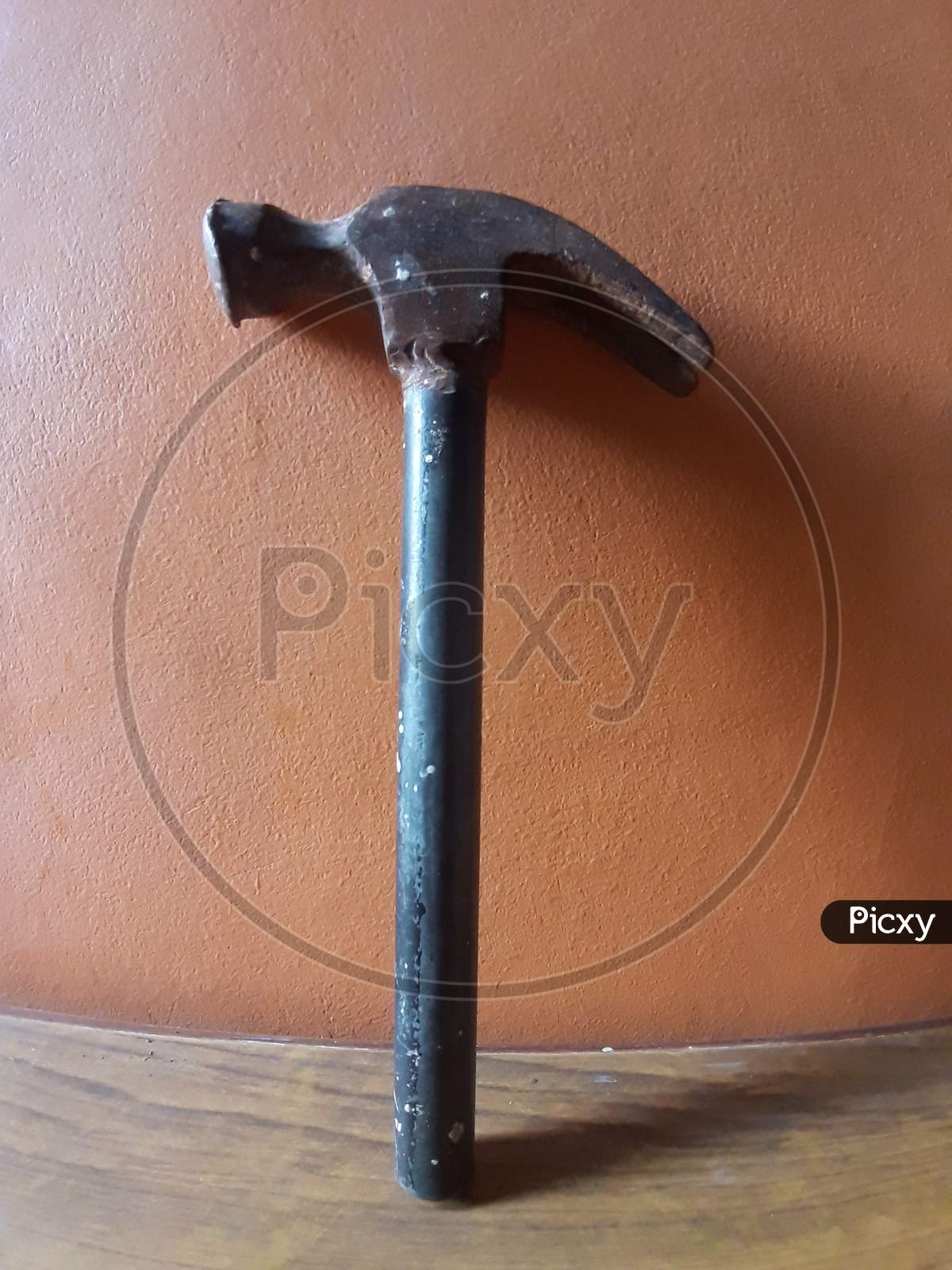 old rusty hammer