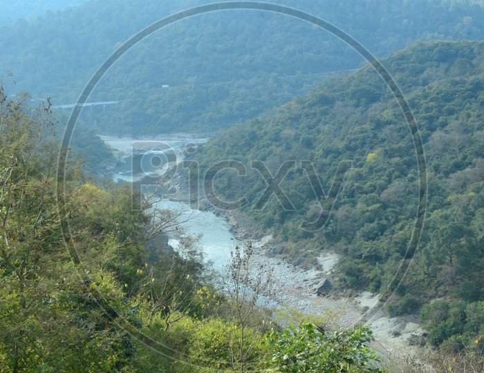 Natural location Himachal Pradas India