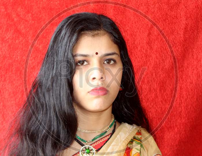 Portrait of beautiful Indian women