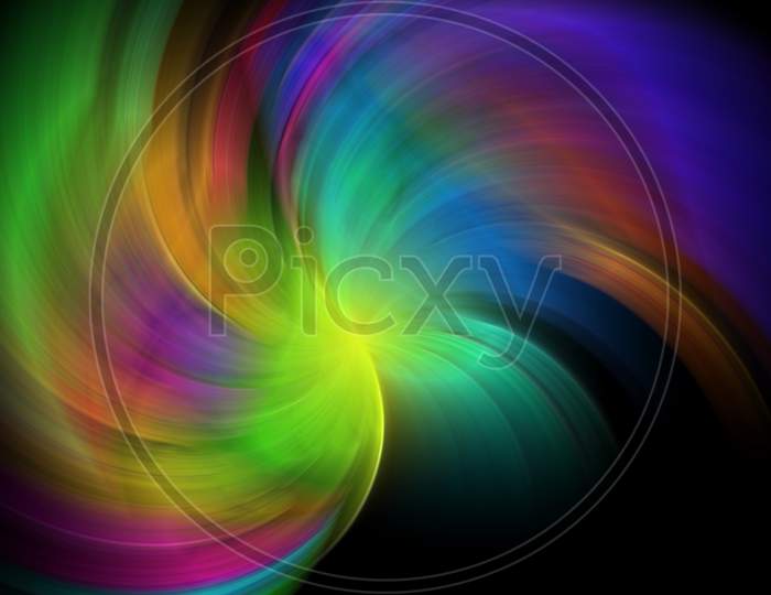 Colourful Abstract Background With Design And Patterns