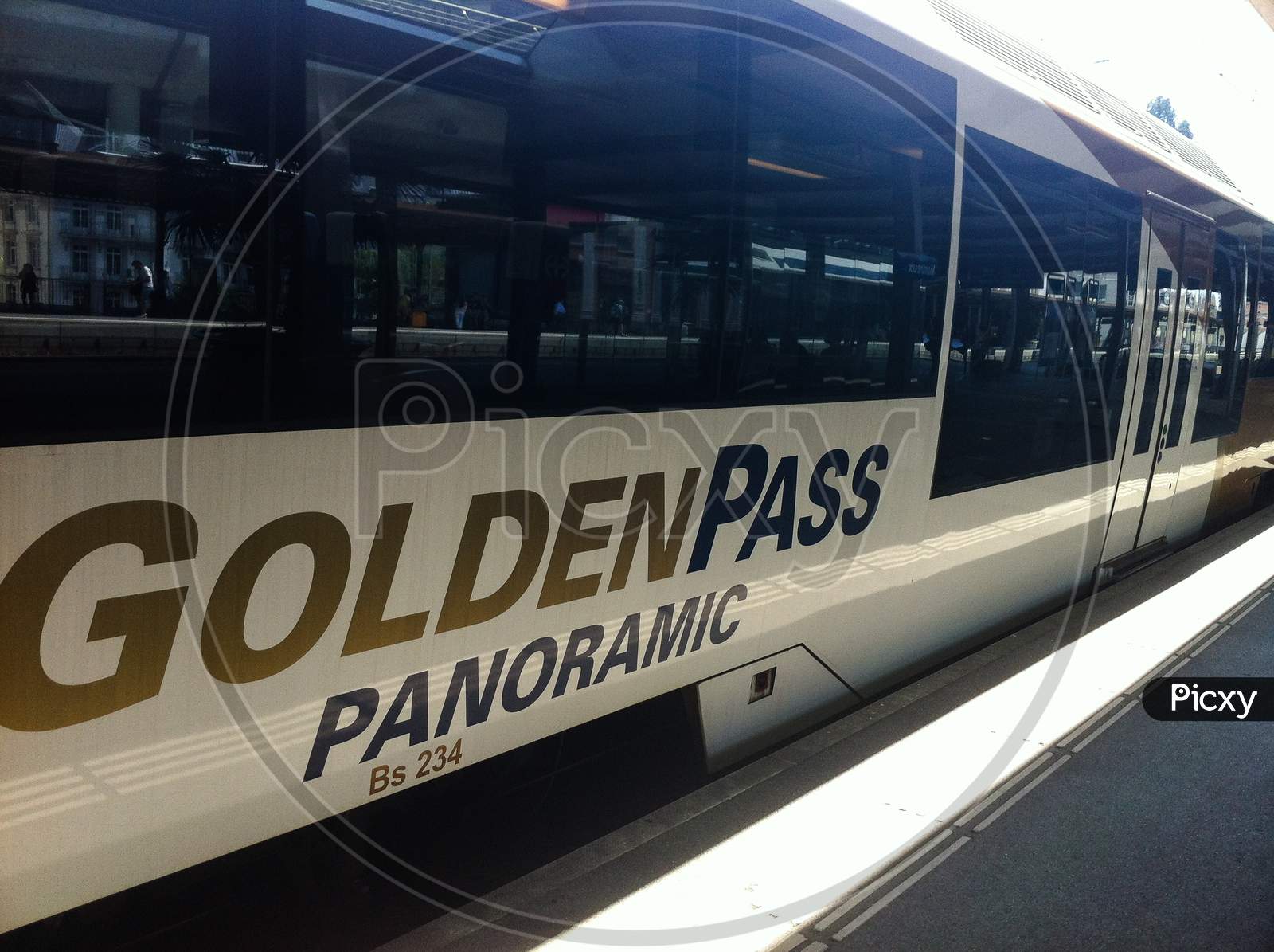 GoldenPass Panoramic train is the scenic train ride which connects central Switzerland with Lake Geneva.