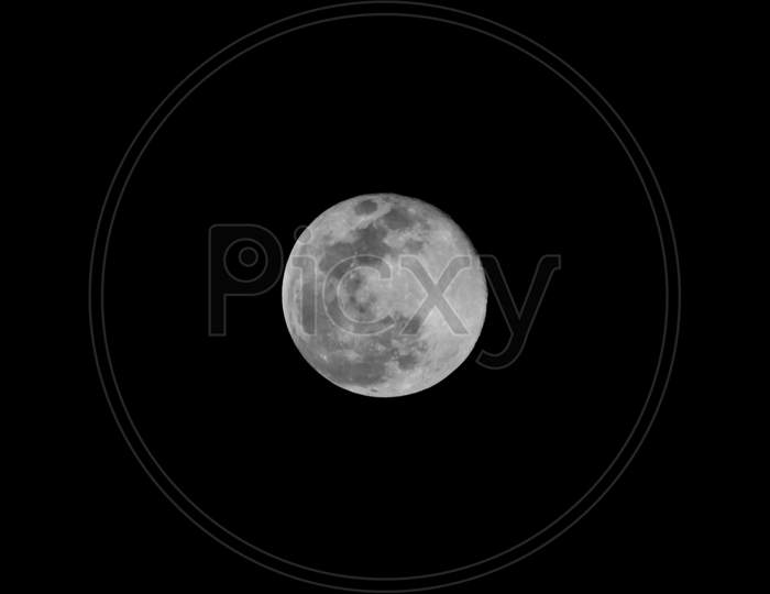 Full moon stack dark night sky. Full Moon, Pornima