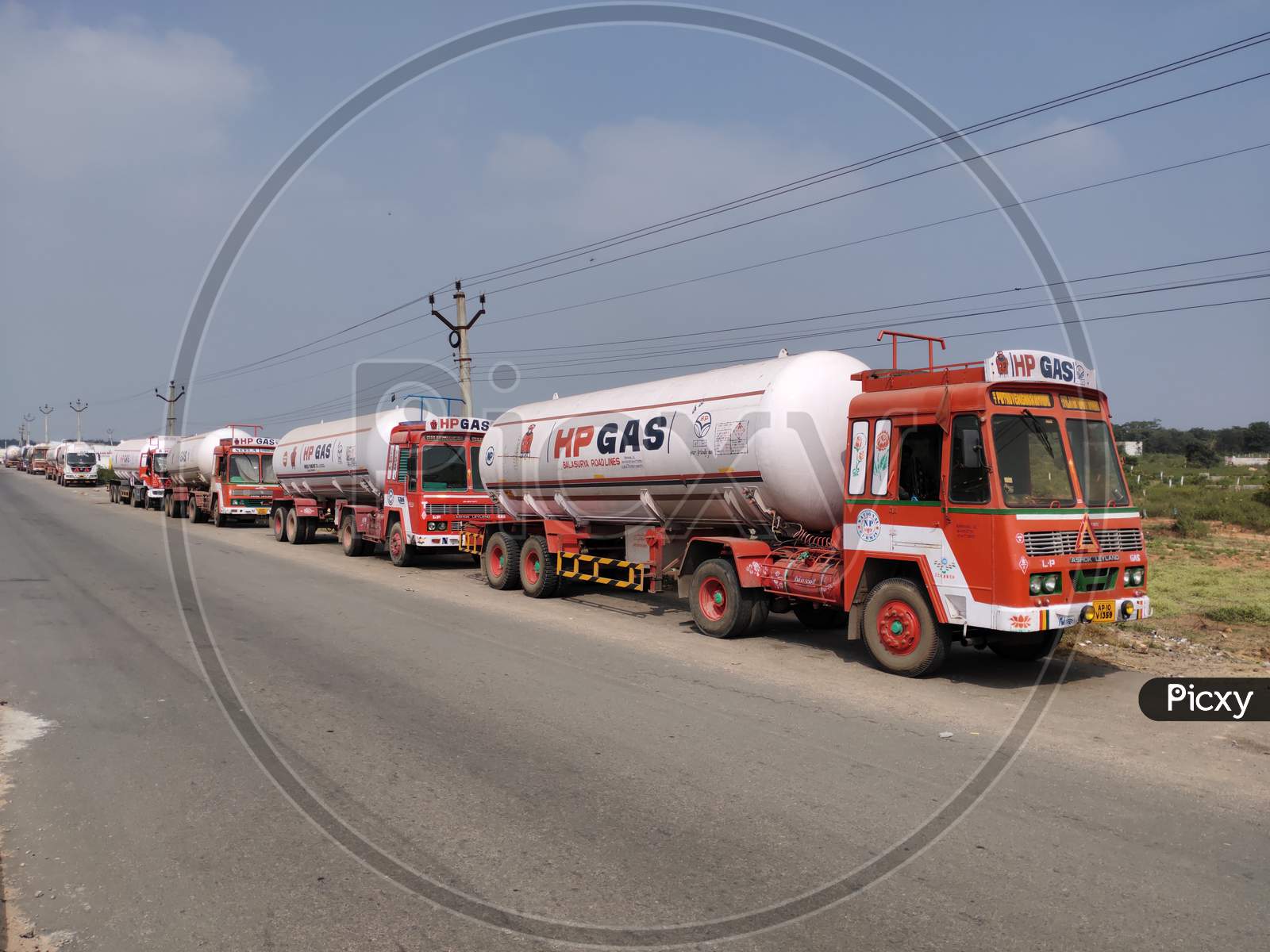 HP gas tankers
