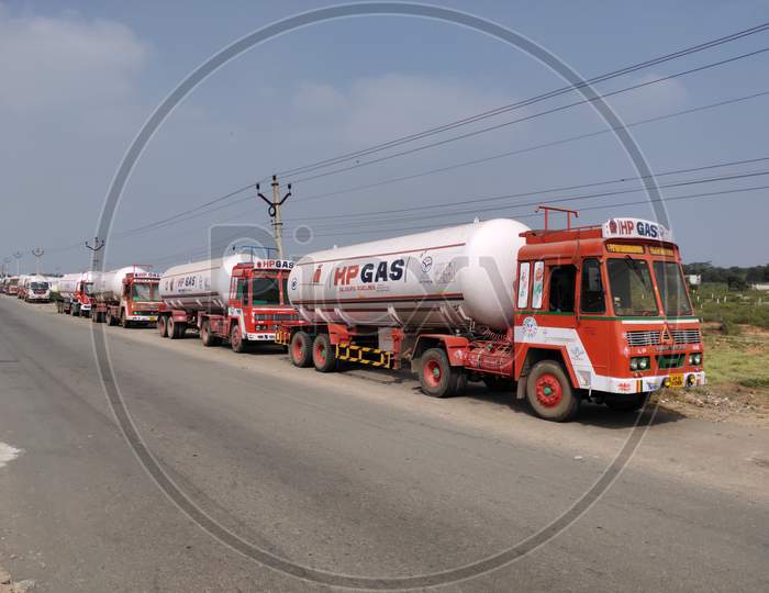HP gas tankers