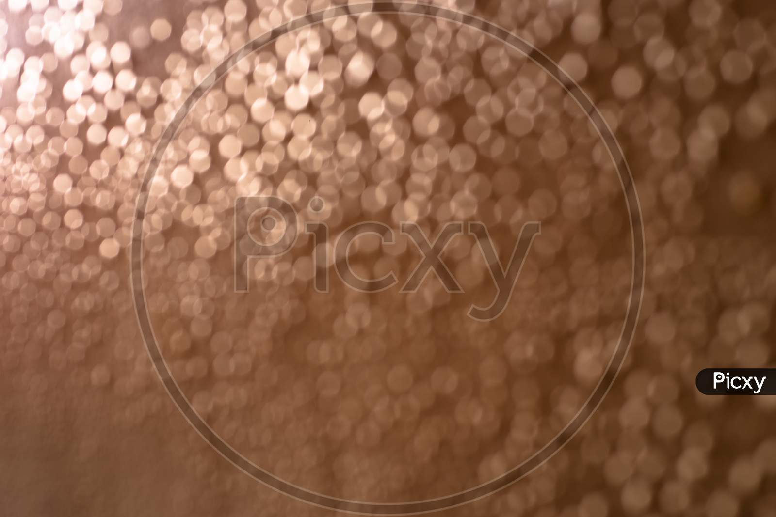 Abstract Of Blurry Or Defocused Spores