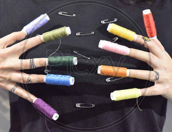 Sewing Threads As A Prolongation Of Fingers