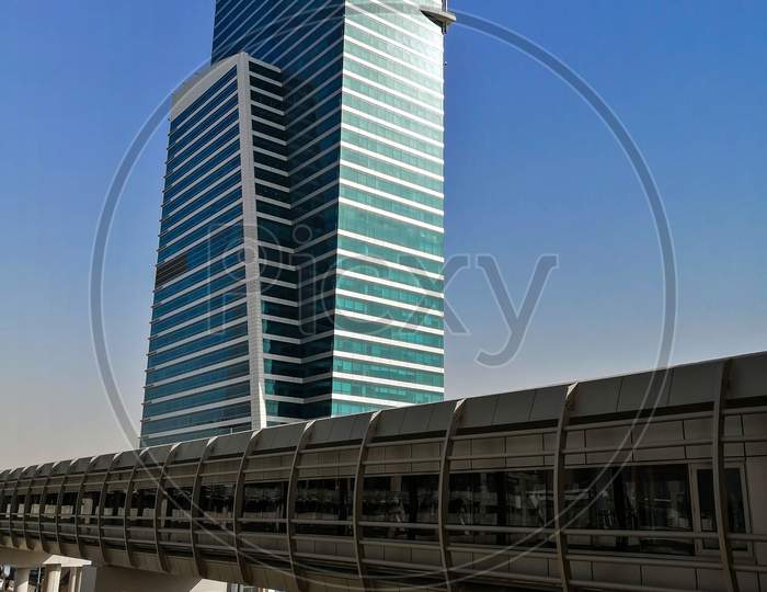 Commercial building in dubai city