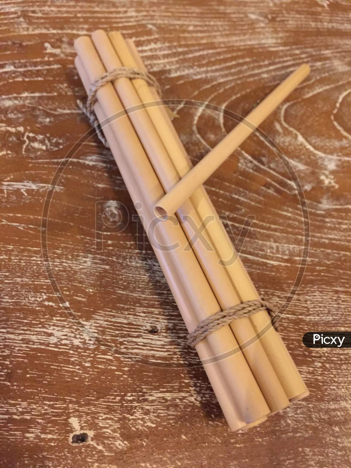 Bundle Of Ecologic Bamboo Straws