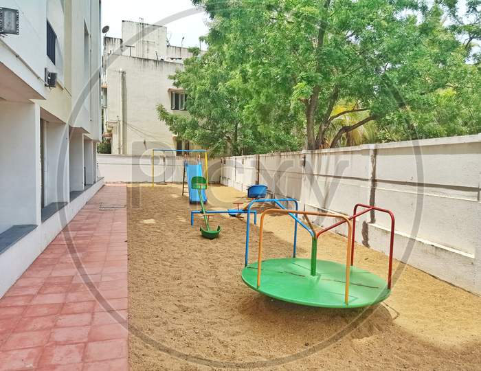 Kids outdoor playground