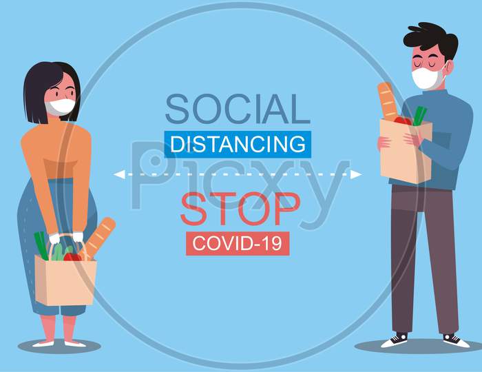 Social Distancing stop covid-19