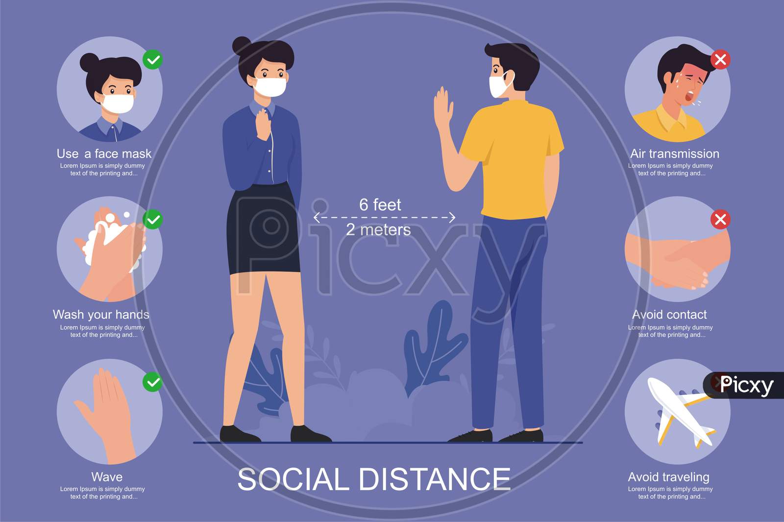 Social Distance protection