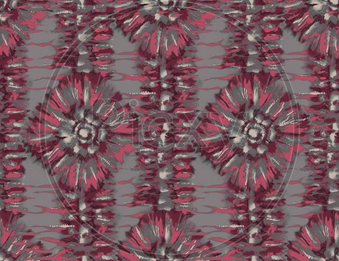 Seamless Tie Dye New Design Pattern
