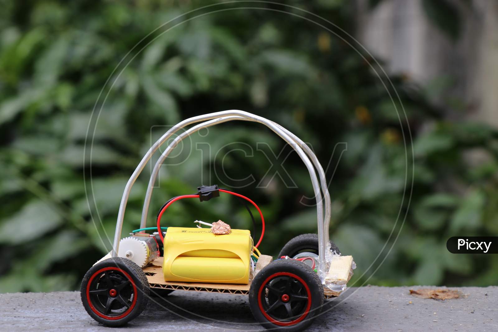Radio Controlled Car With Steel Frame