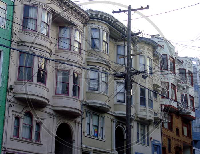 Victorian Style Houses In San Francisco