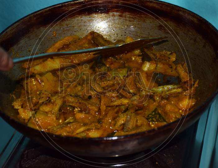 Bengali Dry Fish Preparation