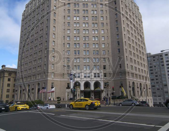 The Mark Hopkins Intercontinental Hotel On Nob Hill San Francisco