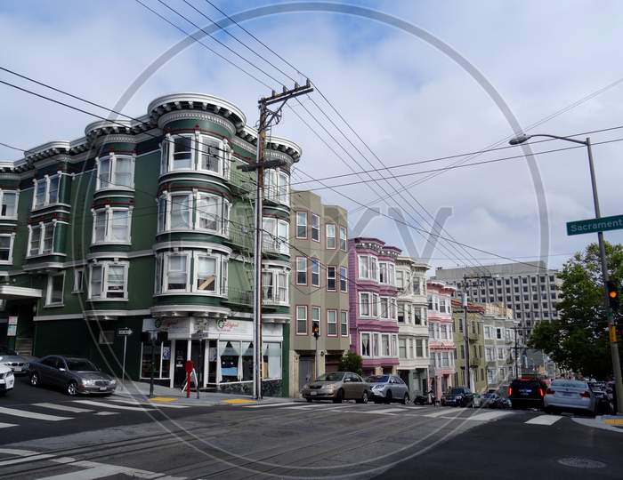 Victorian Style Houses In San Francisco