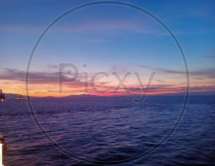 Sunset in Philippines