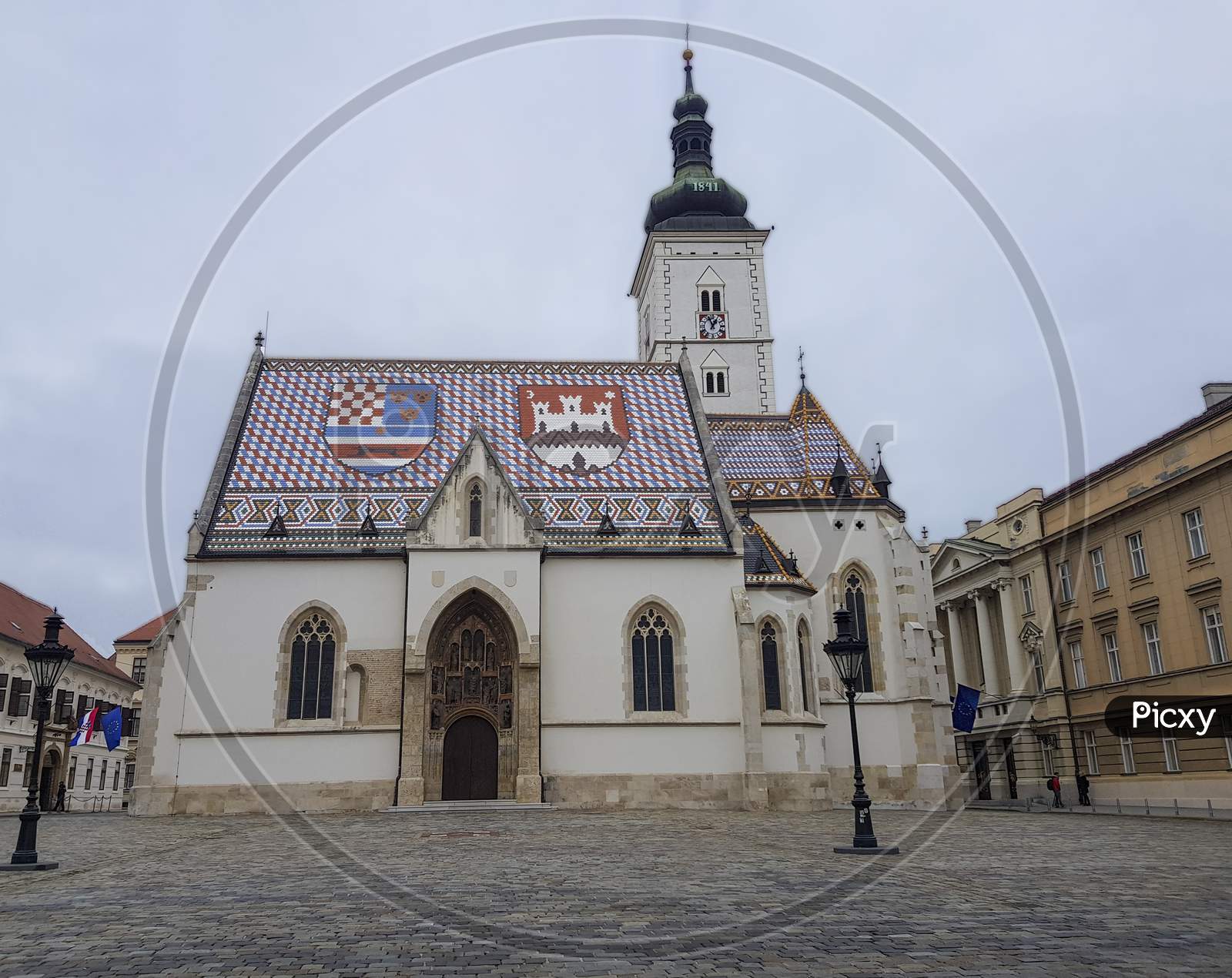 St. Mark'S Church, Zagreb, Croatia