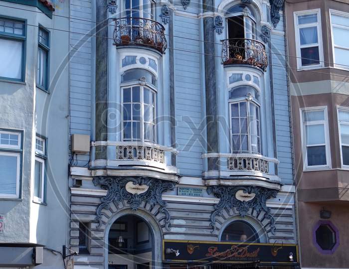 Beautiful Building Facade In San Francisco