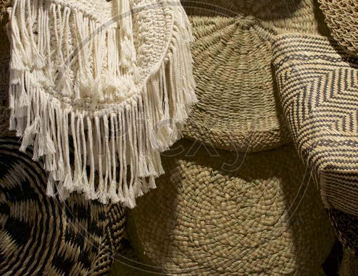 Balinese Straw Woven Bags