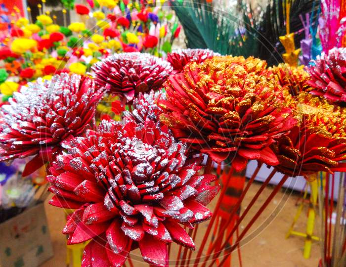 Floristry artificial cuting flower market
