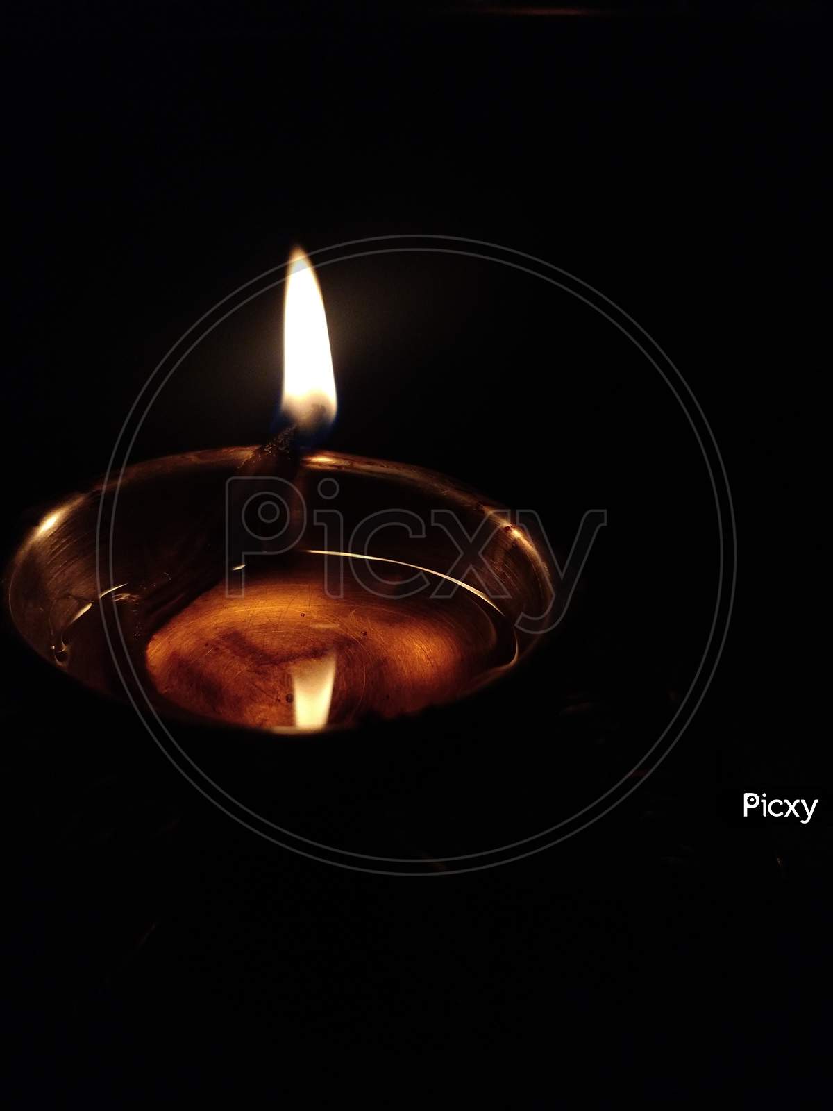 Indian traditional candle