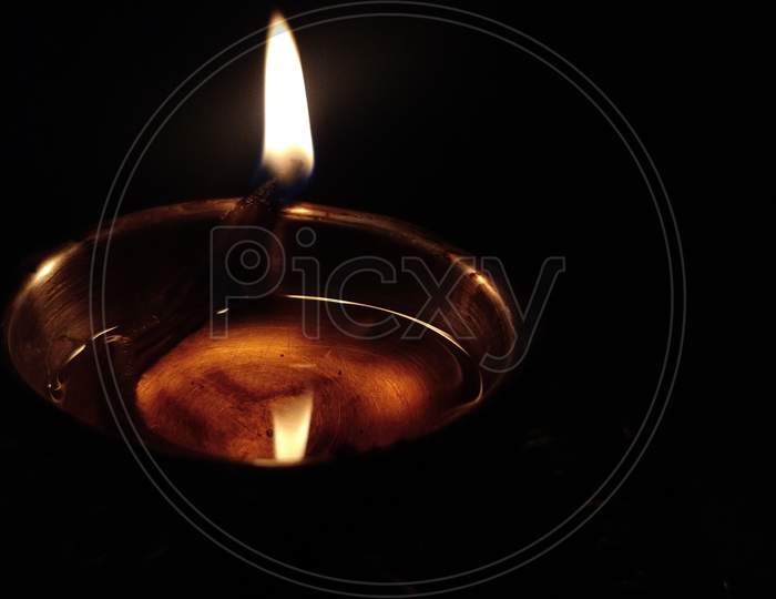 Indian traditional candle