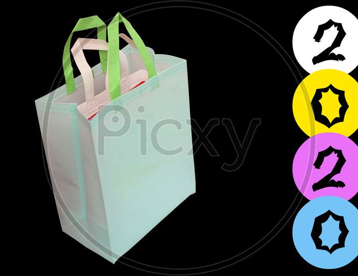 Eco Friendly Shopping bag with 2020 New year