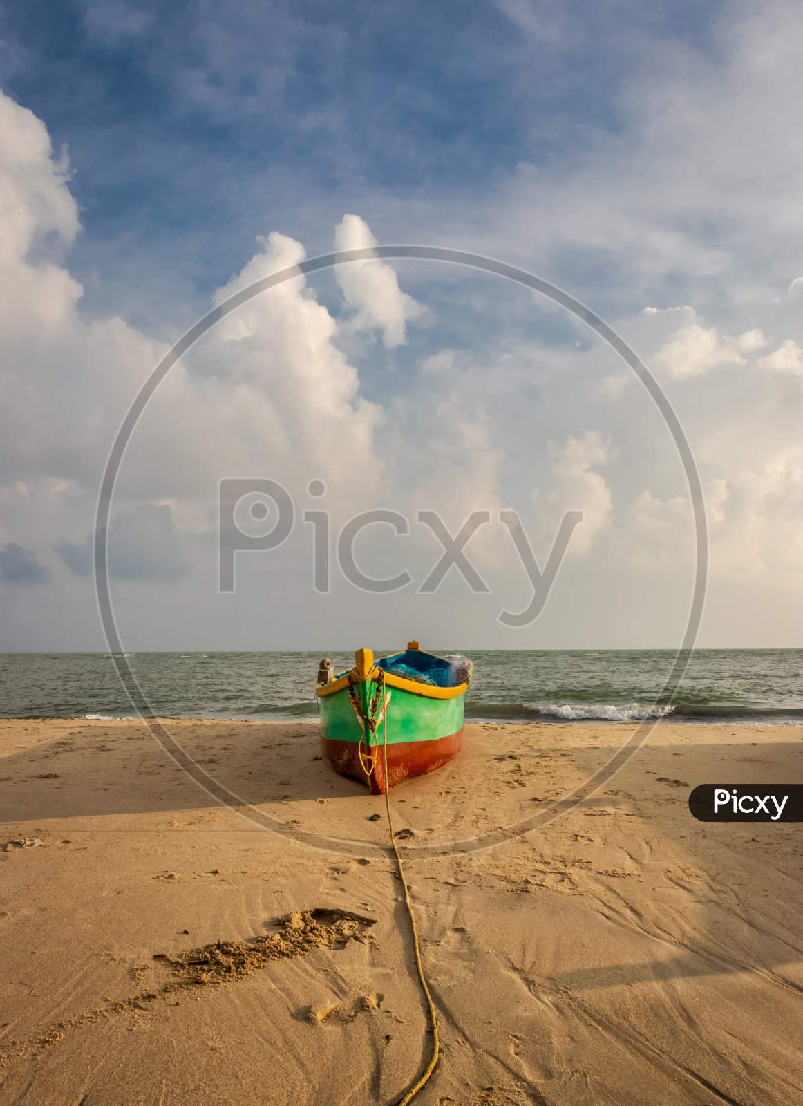 Fishing Boat On The Beach