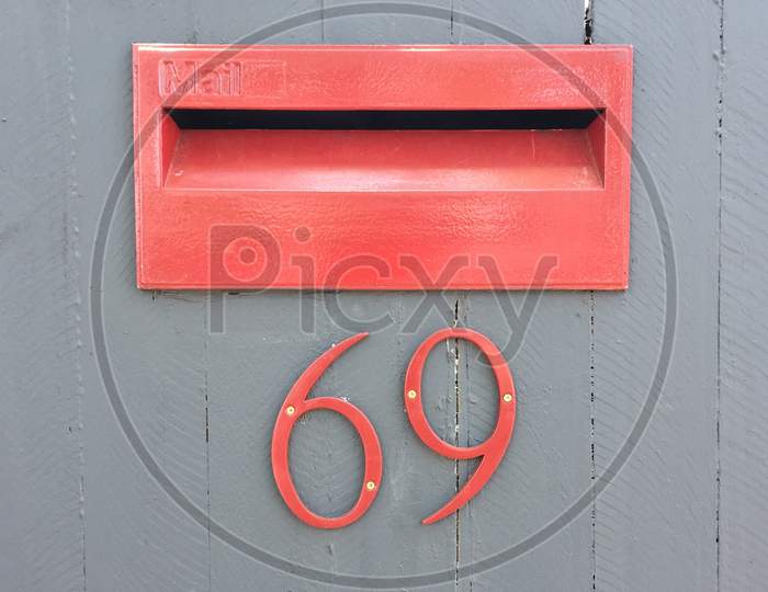 Mail Box With Number 69 (Hotmail)