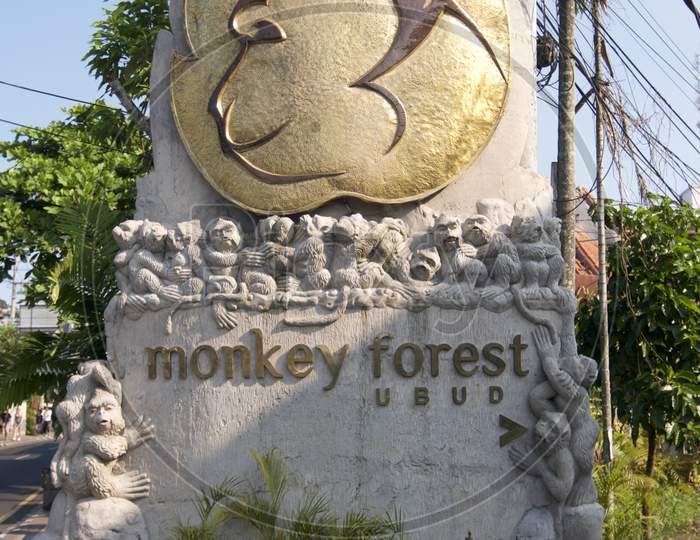 Ubud Monkey Forest Monument