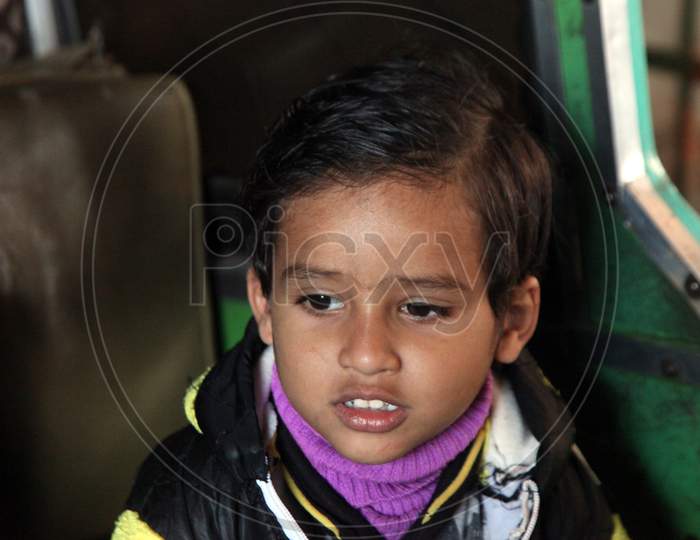 Portrait of a Indian Kid