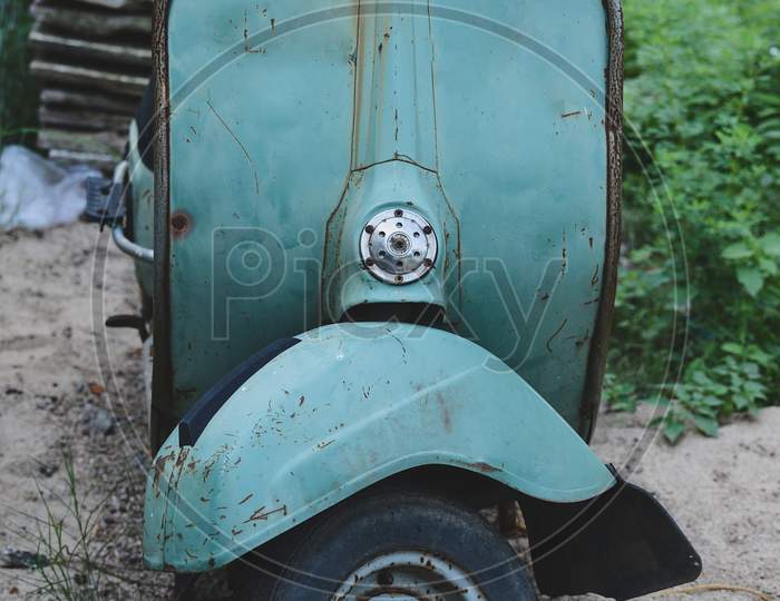 Old Vintage Scooter