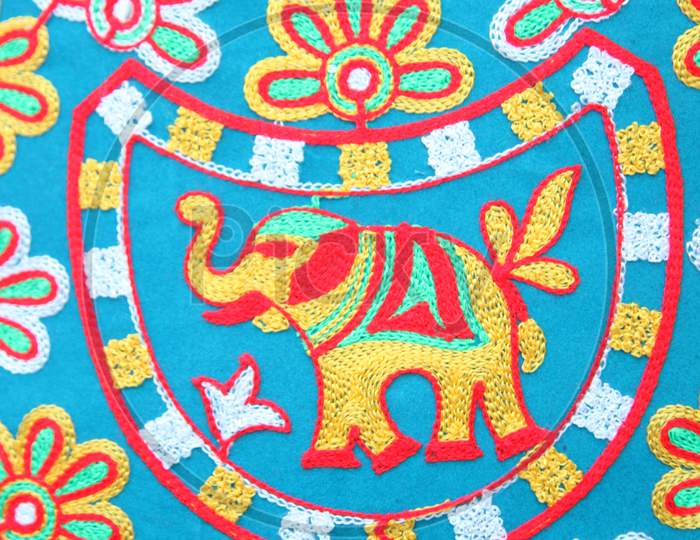 Selective Focus on a Decore item with Elephant Design