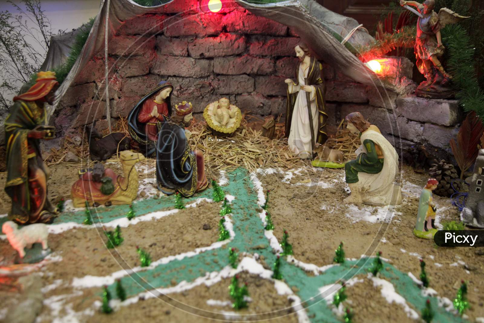Concept of Jesus Birth Story / Christmas Story
