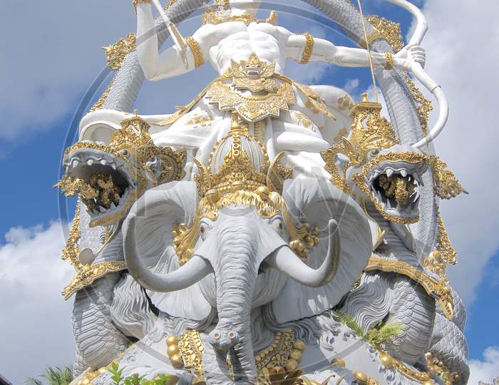 Beautiful Arjuna Statue In Ubud