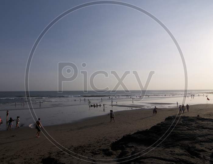 View On Echo Beach In Canggu, Bali