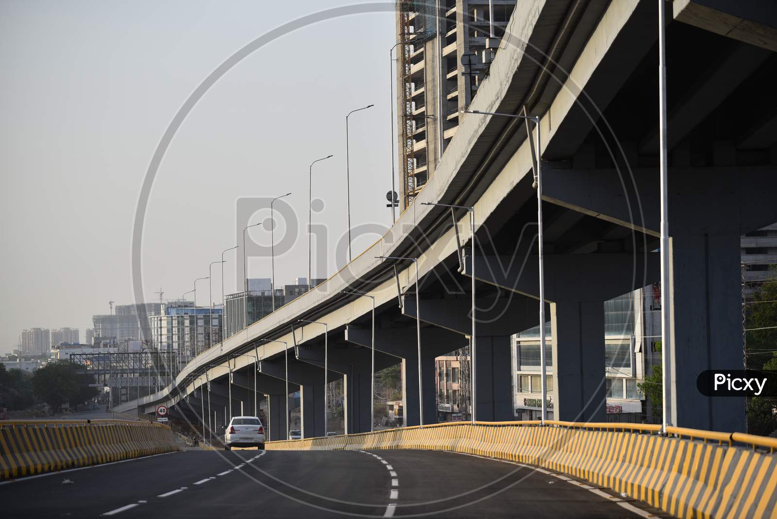 the new Bio Diversity Level 1 Flyover, a 690m flyover connecting Gachibowli with Raidurg opened to public from May 21, 2020. This will help in reducing the traffic congestion at the junction. Hyderabad May 22, 2020.