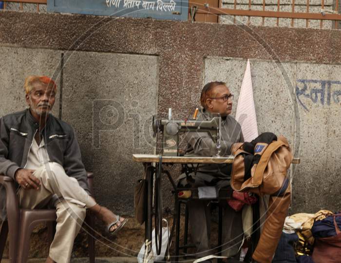 A Tailor on the streets