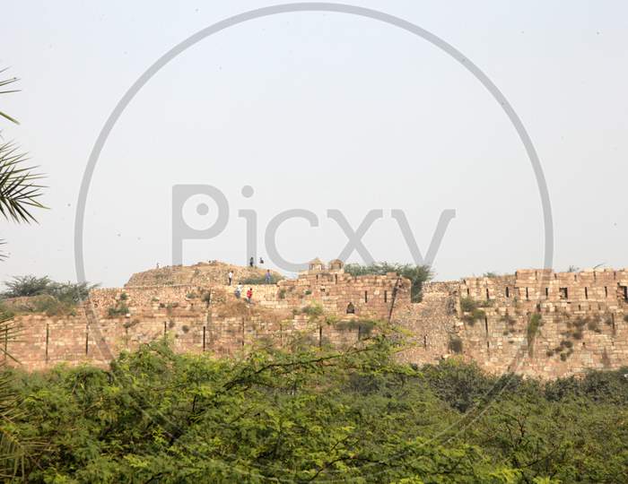 Tughlaqabad Fort in New Delhi