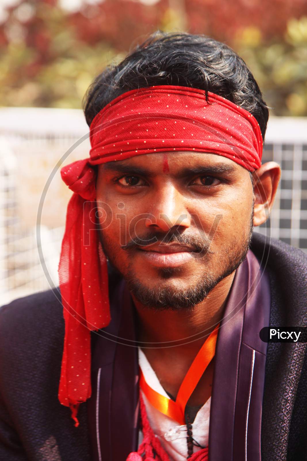 Portrait of a Young Indian Man
