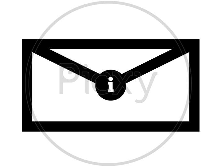 Mail Icon. Text Message Vector Icon, Speech Bubble Symbol. Modern, Simple Flat Vector Illustration For Web Site Or Mobile App