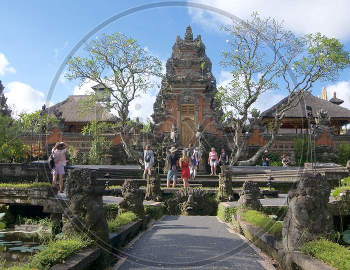 View On Ubud Water Palace In Bali