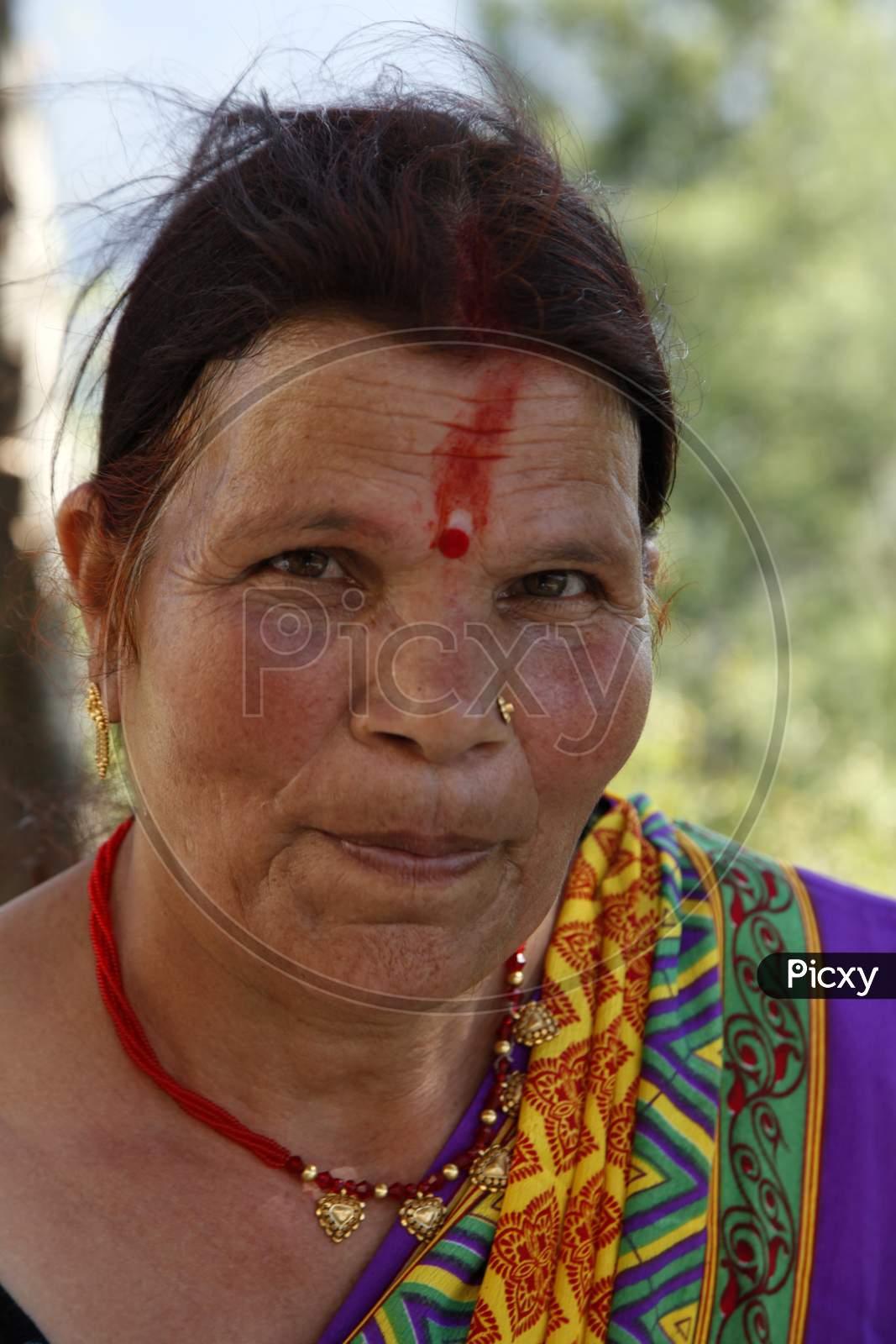 Portrait of an Indian Women