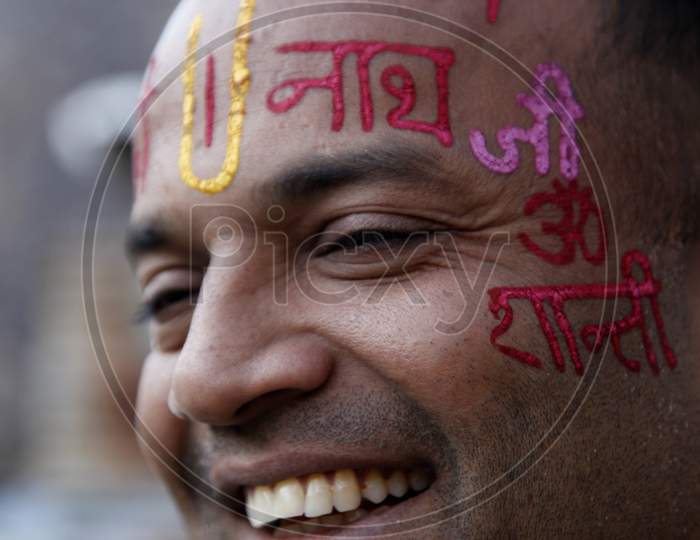 Portrait of a Young Indian Man with Smiling face