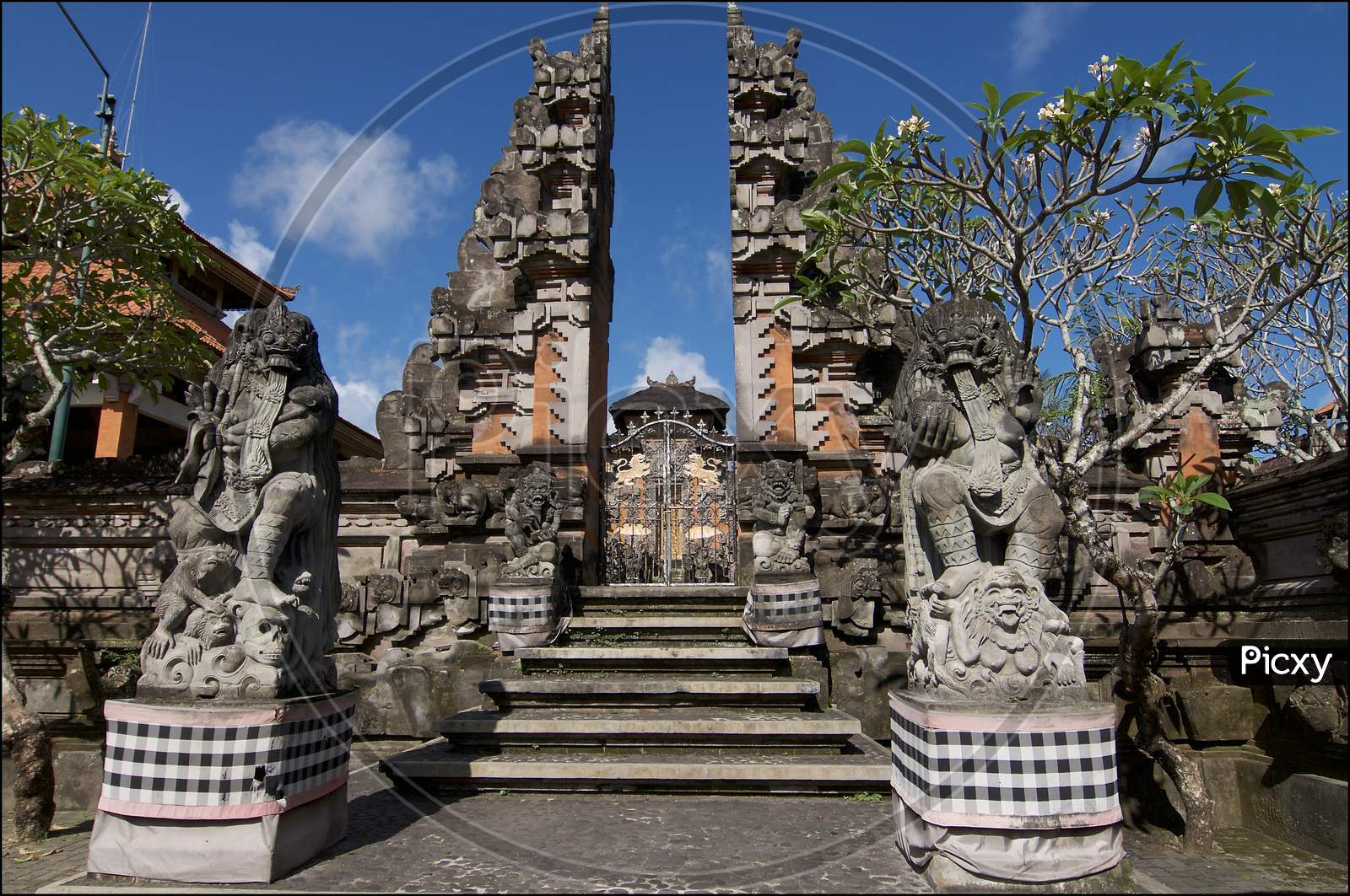 Typical Balinese Temple Building