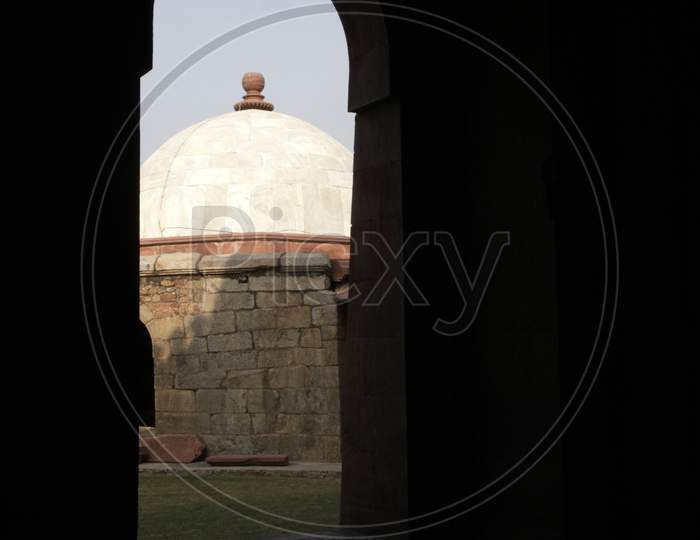 Tughlakabad Fort in New Delhi