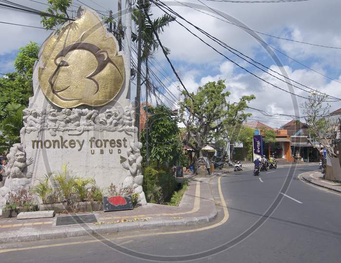 Ubud Monkey Forest Monument