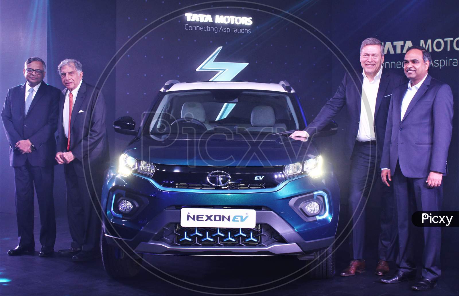 Launch of Tata Motors electric sport-utility vehicle (SUV) Nexon EV